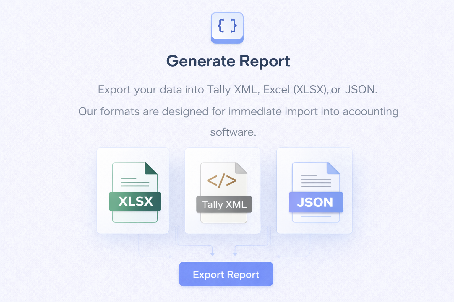 Generate Accounting Reports